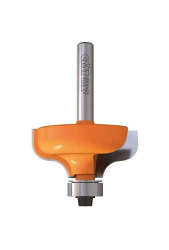 CMT Frez dekoracyjny profilujący z łożyskiem D38,1 R6,4 S12 mm