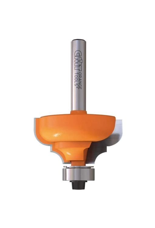 CMT Frez dekoracyjny klasyczny z łożyskiem D35 R6,4 S12 mm