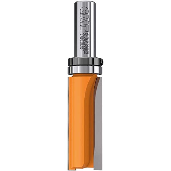 CMT Frez prosty z łożyskiem górnym Z2 D19 I38,1 S12 mm / drewno / płyta wiórowa