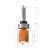 CMT Frez prosty z łożyskiem górnym Z2 D16 I20 S8 mm / drewno / płyta wiórowa