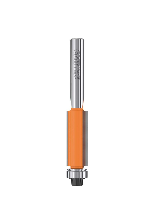 CMT Frez prosty z łożyskiem dolnym Z2 D9,5 I25,4 S8 mm / drewno / płyta wiórowa