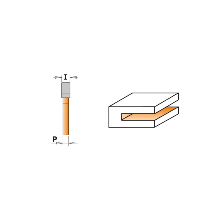 CMT Frez piłkowy / rowkujący z łożyskiem Z3 D47,6 I4 S8 mm