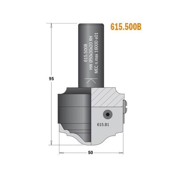 CMT Korpus freza S20 / B