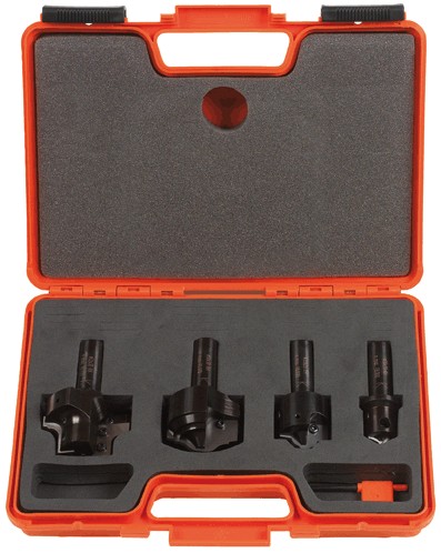 CMT Zestaw frezów CNC do drzwiczek z MDF