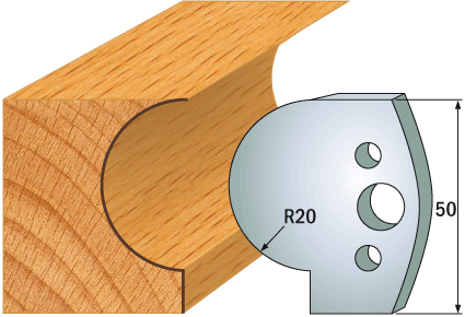 690.562 Para noży HSS 50x4 mm