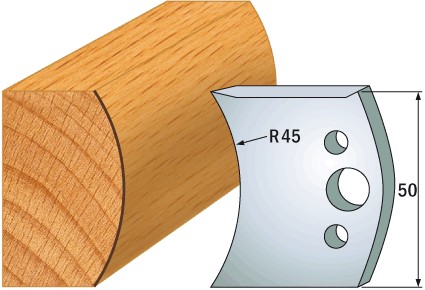 690.556 Para noży HSS 50x4 mm