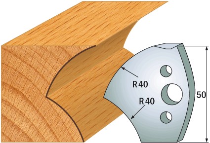 690.550 Para noży HSS 50x4 mm