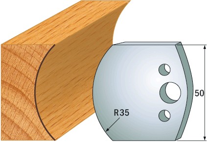 690.545 Para noży HSS 50x4 mm