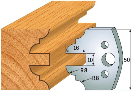 690.523 Para noży HSS 50x4 mm