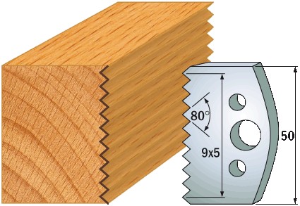 690.524 Para noży HSS 50x4 mm