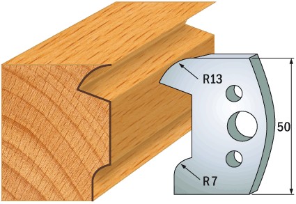 690.518 Para noży HSS 50x4 mm
