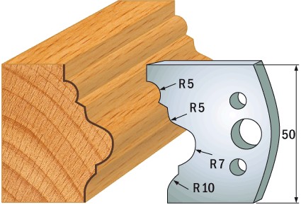 690.508 Para noży HSS 50x4 mm