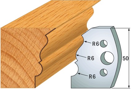 690.509 Para noży HSS 50x4 mm