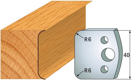 690.069 Para noży HSS 40x4 mm