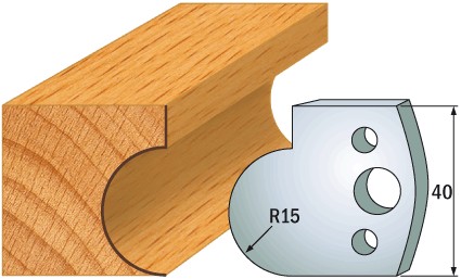 690.065 Para noży HSS 40x4 mm