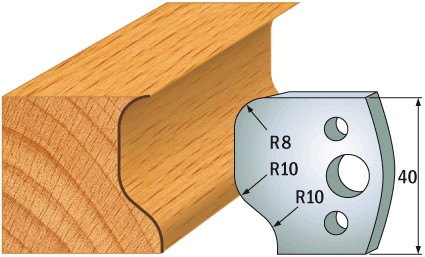 690.049 Para noży HSS 40x4 mm