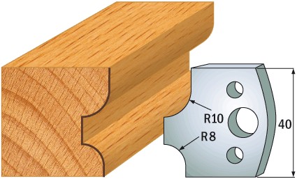 690.040 Para noży HSS 40x4 mm