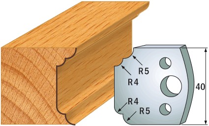 690.042 Para noży HSS 40x4 mm