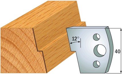 690.027 Para noży HSS 40x4 mm