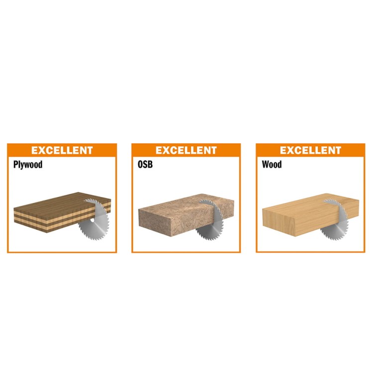 K25040M-X05 CMT Piła konstruktorska HM do drewna / OSB 250x30x40Z