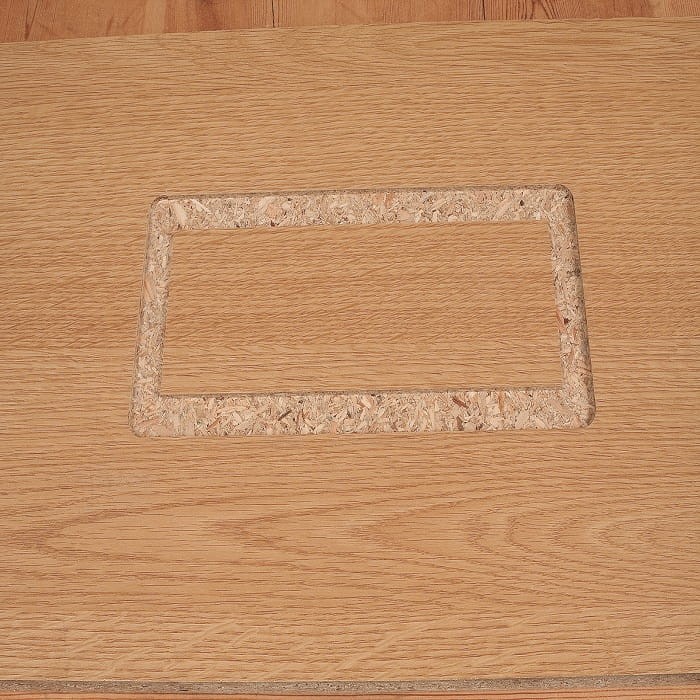 PF700 Szablon do frezowania 320x620mm