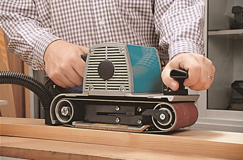 AF11Szlifierka taśmowa trójfazowa 900W pow. robocza 175x100mm