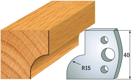 690.057 Para noży HSS 40x4 mm