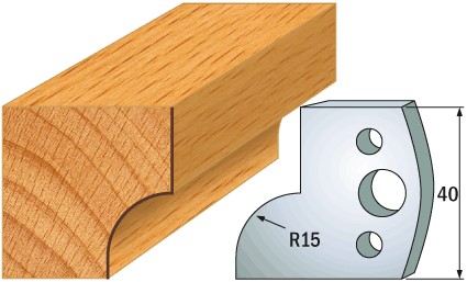690.057 Para noży HSS 40x4 mm