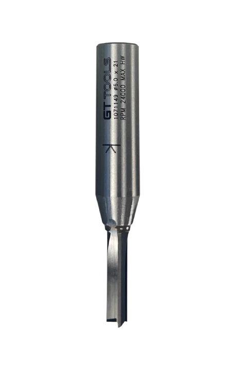 DIMAR frez do nestingu HM 1071149 D=6,35 mm, B=21 mm, Z3, chwyt 12 mm
