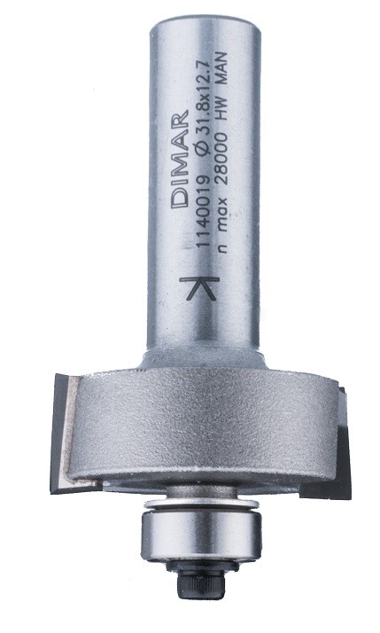 DIMAR frez do wręgowania 1140019 D=31,8 mm, t=9,5 mm, chwyt 12 mm