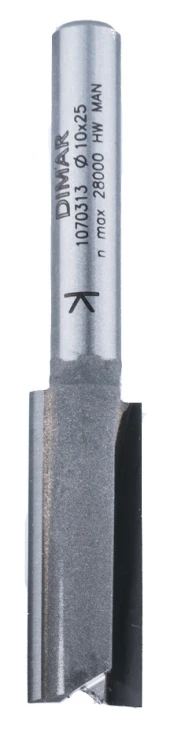 DIMAR frez prosty D10 B25 L57 Z2 d6 1070313