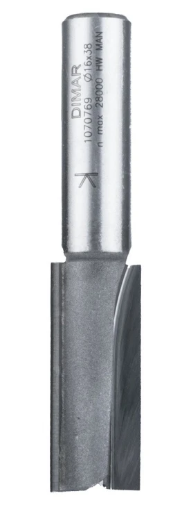 DIMAR frez prosty Z2 D16 B38 L80 d12 1070769