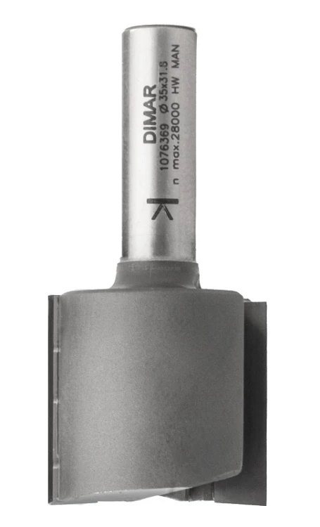 DIMAR frez prosty Z2 D35 B32 L73 d12 1076369