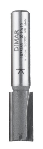 DIMAR frez prosty z płytką czołową Z2 D10 B19 L51 d8 1077285