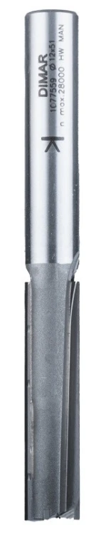 DIMAR frez prosty z płytką czołową Z2 D12 B51 L108 d12 1077559