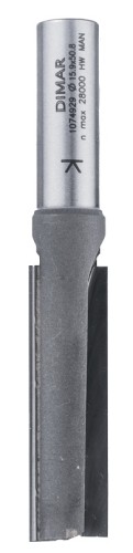 DIMAR frez prosty z płytką czołową Z2 D16 B51 L108 d12 1074929