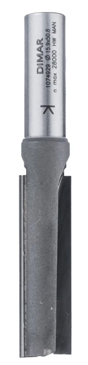 DIMAR frez prosty z płytką czołową Z2 D16 B51 L108 d12 1074929