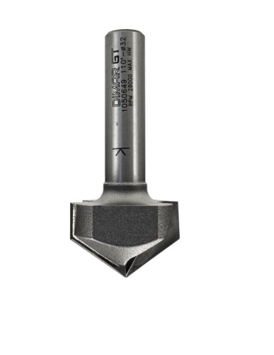 DIMAR frez V Z2 D31,8 B20 L70 a110° d12 1050649