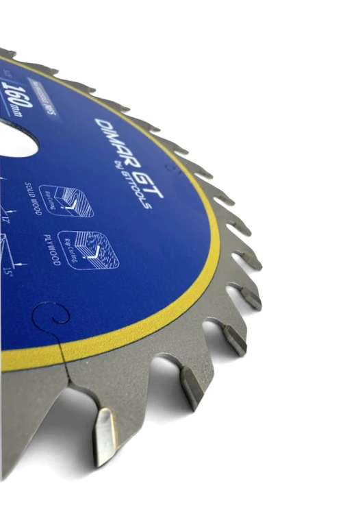 DIMAR piła tarczowa MFW Blue-Yellow D160 B1,8 c1,2 d20 Z28 90115313 — widok 2