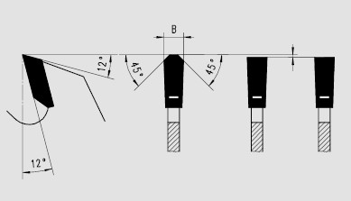 GUHDO piła panelowa TFF Piano Plus Projekt P D450 B4,8 c3,5 d60 Z75 2152.450.60 — widok 3