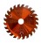 DIMAR podcinak trapezowy DVK Copper Coating D125 B3,1-4,3 c2,2 d20 Z24 95600633C