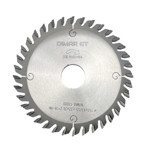 DIMAR podcinak panelowy D150 B4,3-5,5 c3,2 d30 Z36 95601866