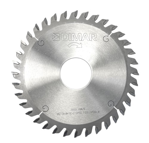 DIMAR podcinak panelowy DVK D180 B4,7-6,0 c3,5 d45 Z36 9560216M