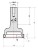 DIMAR frez diamentowy do planowania Z4 D60 B10 L88 d20 S4899.00.760 — widok 5