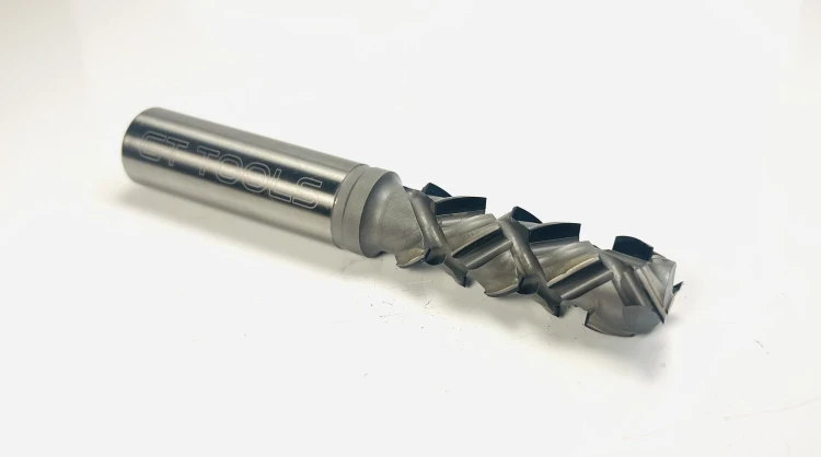 DIMAR frez diamentowy prosty EVO Z2+2 D16 B42 L105 d16 TRIAMET S6835.016.42T — widok 2