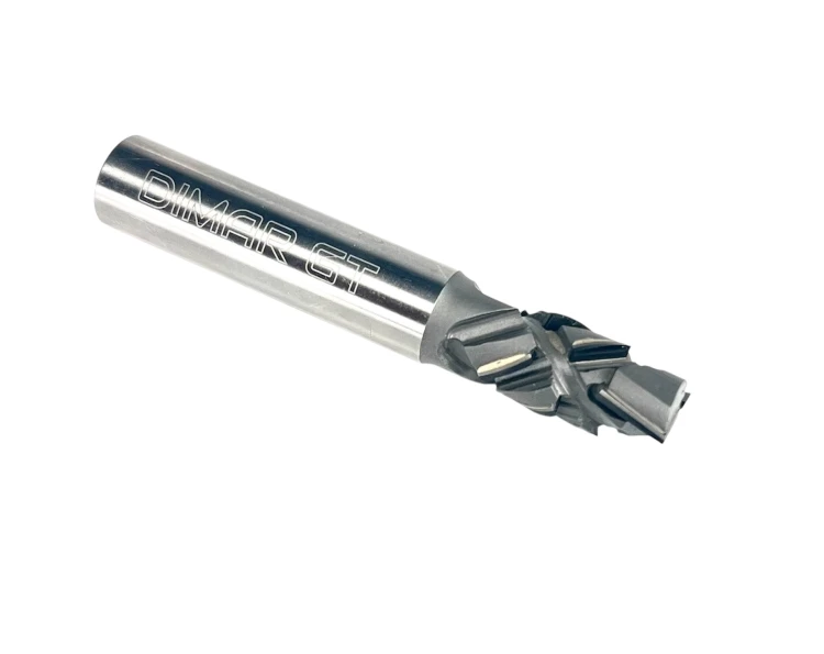 DIMAR frez diamentowy EVO PULSE do sklejki Z2+2 D12 B22 L75 d12 S6836.012.22 — widok 2