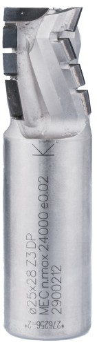 DIMAR frez diamentowy prosty Z3 D25 B28 L90 d25 TOP2 RH S6834.025.28P