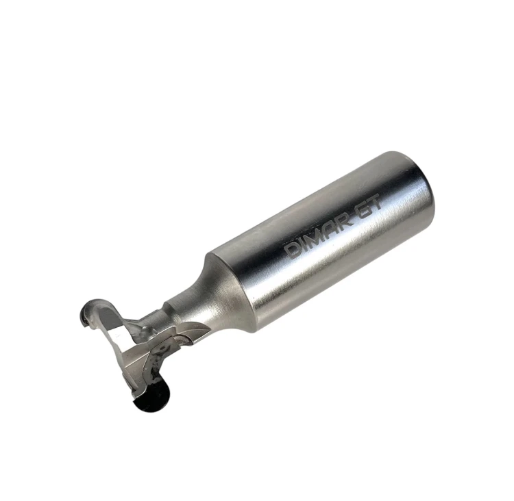 DIMAR frez diamentowy do rowków T Z2+2 D28 B13,7 L80 d20 R3,4 T-slot E RH S6850.028.13 — widok 2
