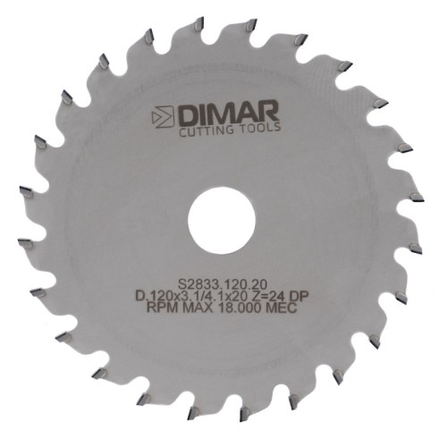 DIMAR podcinak diamentowy D120 B3,1-4,1 d20 Z24 S2833.120.21