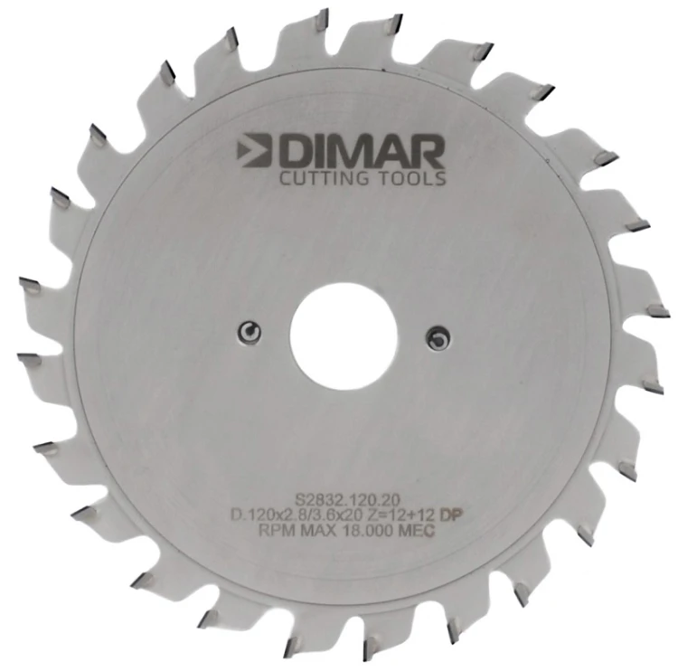 DIMAR podcinak diamentowy składany D120 B2,8-3,6 d20 VF Z12+12 S2832.120.20